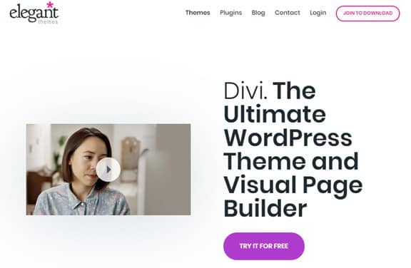 créer son blog thème WordPress 
 Divi