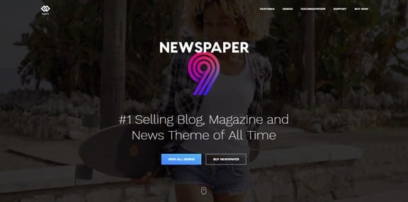 Le 10 meilleurs thèmes WordPress Premium 2019 - NewsPaper
